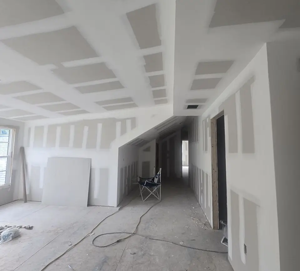 Universal Trax has been hanging and finishing drywall on residential and commercial projects