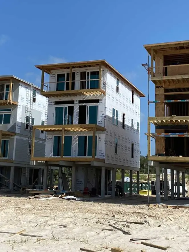 ground to finish construction southwest florida completed residential building universal trax