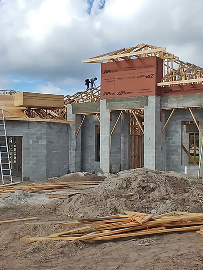 wood framing contractor southwest florida residential structural framing hurricane straps